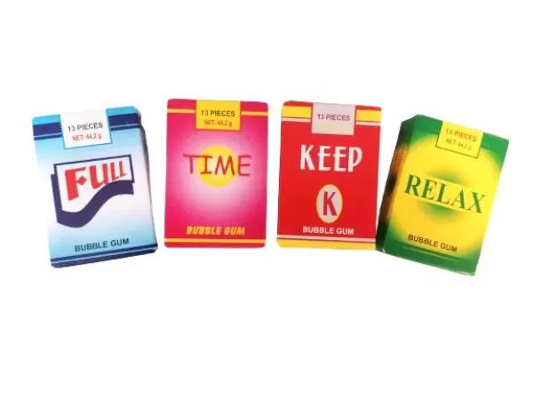 Kaugummi Zigaretten mit Raucheffekt Packung 24 Stück